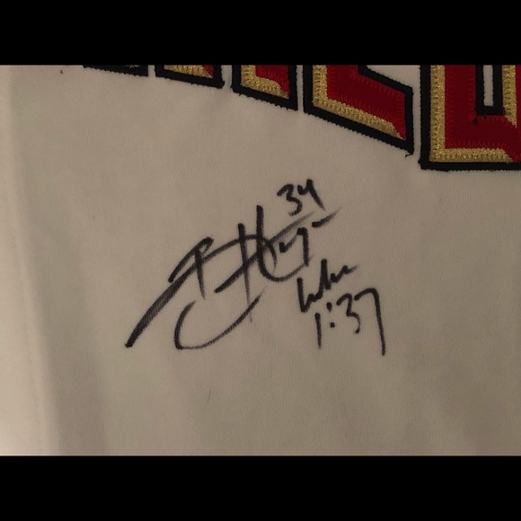 Bryce Harper signed jersey with certificate
